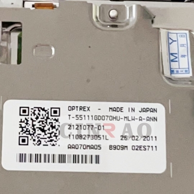 Optrex 7 pollici schermo LCD T-55111GD070HU-MLW-A-AHN pannello auto per la navigazione GPS
