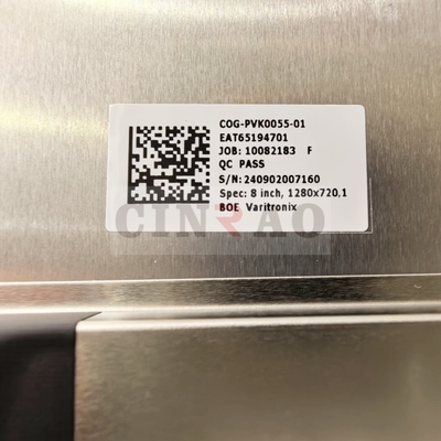 Display LCD da 8 pollici 1280*720 LBL-PVK0038-05A00 Pannello schermo auto COG-PVK0055-01 GPS navigazione