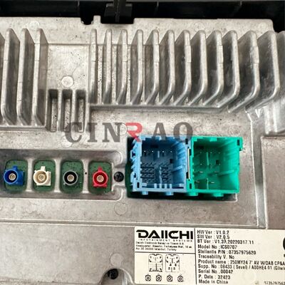 Car Screen Monitor Fiat ICS0707 Display LCD 250MY24 7 AV WDAB Navigazione GPS