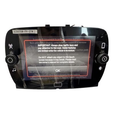 Monitor di schermo per auto per Fiat ICS0708 312 7" A7 DAB Navigation Radio Player