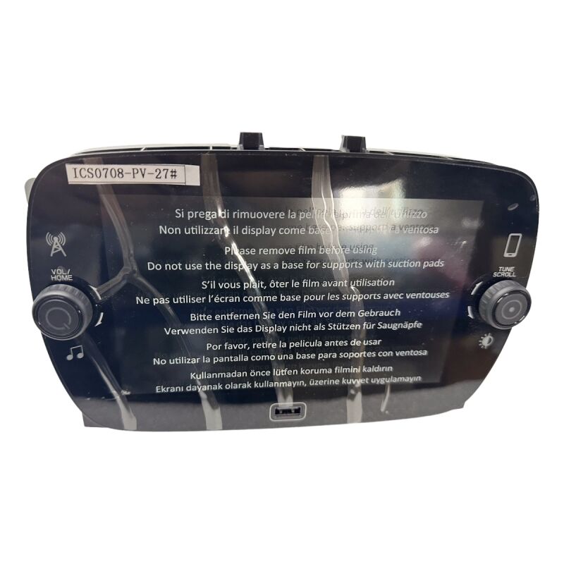 Monitor di schermo per auto per Fiat ICS0708 312 7" A7 DAB Navigation Radio Player