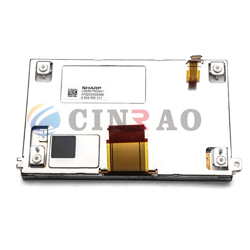 Pannello A 5,0 POLLICI della visualizzazione di Sharp LQ050T5DG01 TFT LCD per la sostituzione dei ricambi auto dell'automobile