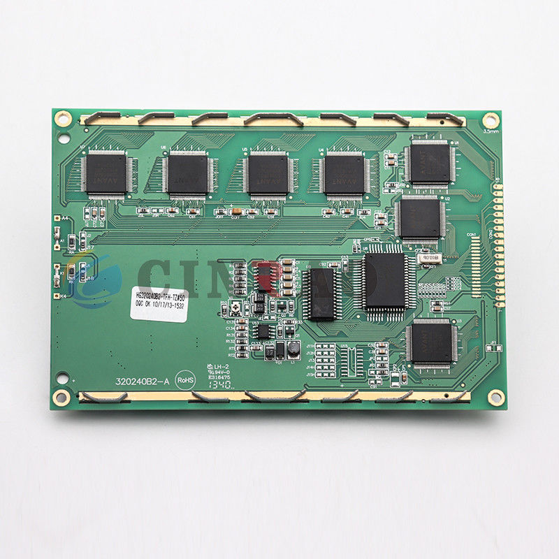 La navigazione LCD di GPS del modulo dell'automobile HG320240B2-TFH-TZ#50 parte il colore verde