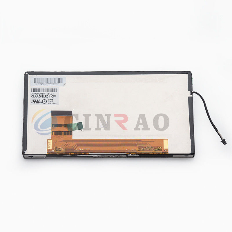 Pannello a 6,9 pollici dello schermo di visualizzazione di CLAA069LR01CW TFT LCD per la sostituzione dei ricambi auto dell'automobile